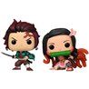 BLISTER 2 FIGURAS POP DEMON SLAYER KIMETSU NO YAIBA TANJIRO & NEZUKO EXCLUSIVE