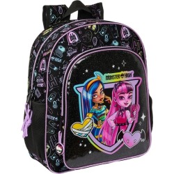 MOCHILA JUNIOR ADAPT.CARRO MONSTER HIGH