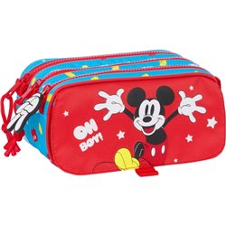 PORTATODO TRIPLE BIG MICKEY MOUSE "FANTASTIC"