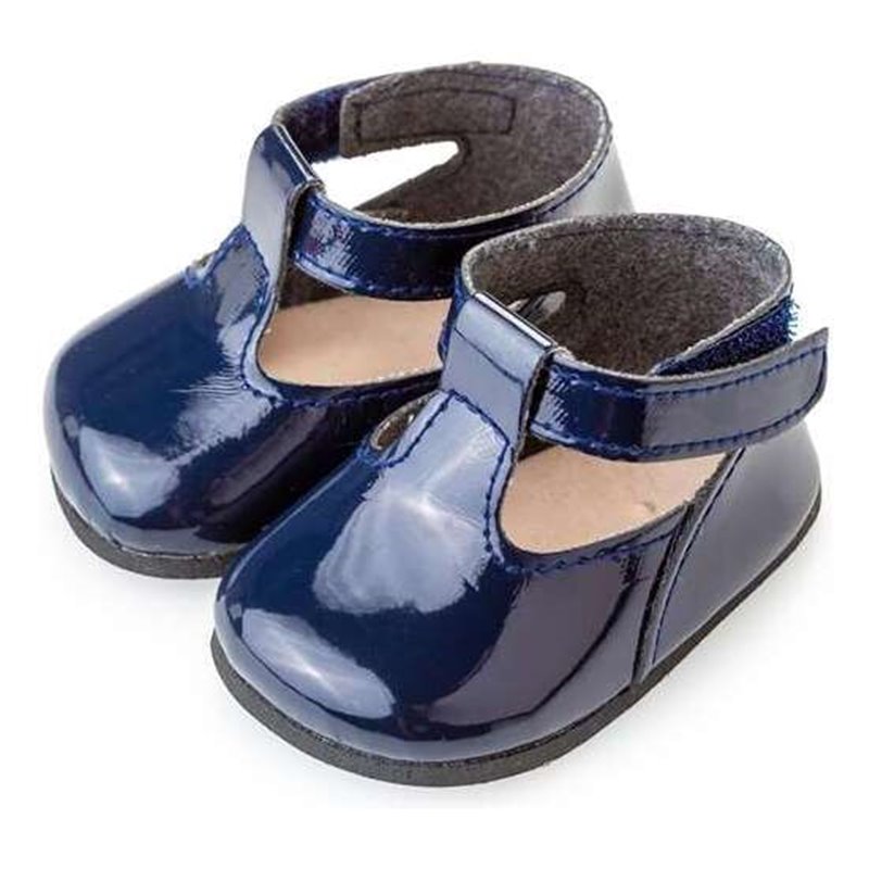 ZAPATOS BABY SUSU AZUL VELCRO 38CM