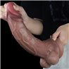 Dual Layered Platinum Silicone Dildo 11.5