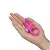 Vibrating Cockring Power Clit Pink