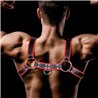 Odiseo Chest Bondage Harness for Men Vegan Leather