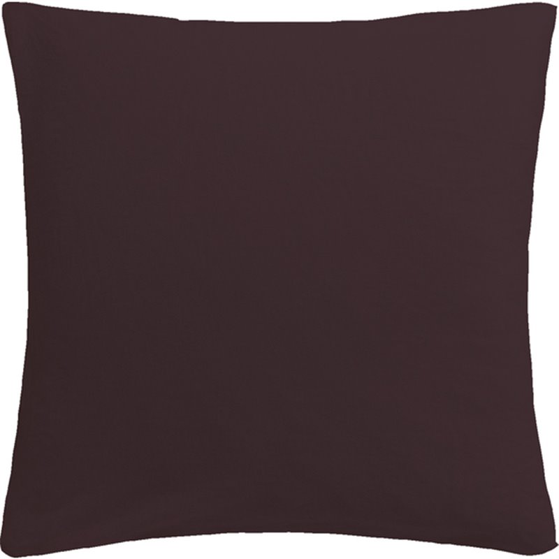 FUNDA DE ALMOHADA 80X80 ROJO VINO