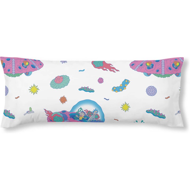 FUNDA DE ALMOHADA 100% ALGODÓN UNIVERSE RICK AND MORTY CAMA DE 90.