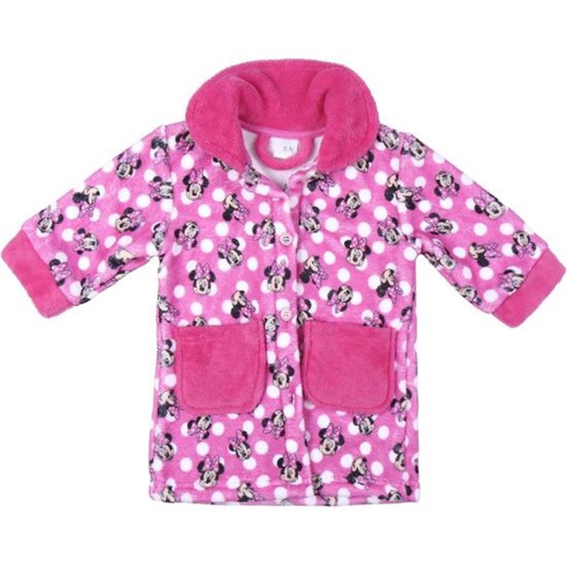 BATÍN CORAL FLEECE MINNIE PINK