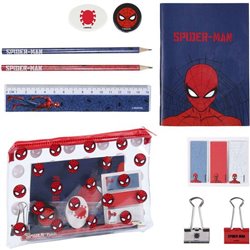 SET PAPELERÍA ESCOLAR SPIDERMAN DARK AZUL