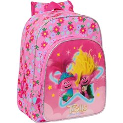 MOCHILA INFANTIL ADAPT.CARRO TROLLS 3