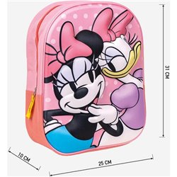 MOCHILA INFANTIL 3D MINNIE PINK