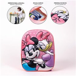 MOCHILA INFANTIL 3D MINNIE PINK