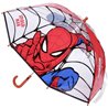 PARAGUAS MANUAL POE BURBUJA SPIDERMAN RED