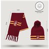 CONJUNTO 2 PIEZAS BUFANDA HARRY POTTER GRYFFINDOR RED