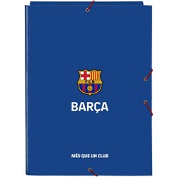 CARPETA FOLIO 3 SOLAPAS F.C.BARCELONA 2ª EQUIPACION