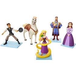 BLISTER SET FIGURAS RAPUNZEL DISNEY