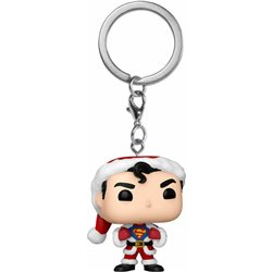 LLAVERO POCKET POP DC COMICS HOLIDAY SUPERMAN EXLUSIVE