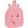 MOCHILA PREESCOLAR CON OSITO SAFTA ROSA