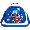 BOLSA PORTAMERIENDAS 3D PUNCH CAPITAN AMERICA VENGADORES AVENGERS MARVEL