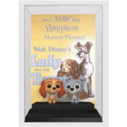 FIGURA POP POSTER DISNEY 100TH ANNIVERSARY LADY AND THE TRAMP