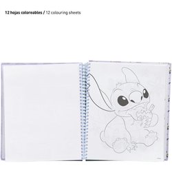 ALBUM ACTIVIDADES COLOREABLE STITCH