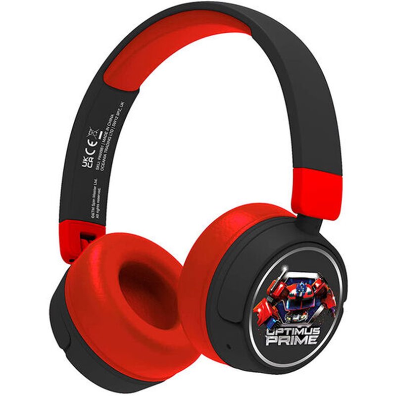 AURICULARES INALAMBRICOS INFANTILES OPTIMUS PRIME TRANSFORMERS