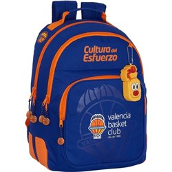 MOCHILA DOBLE ADAPT.CARRO VALENCIA BASKET