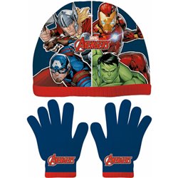 SET GORRO/GUANTES INFANTIL 51/54 AVENGERS "INFINITY"