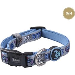 COLLAR PREMIUM PARA PERROS S/M STITCH DARK BLUE