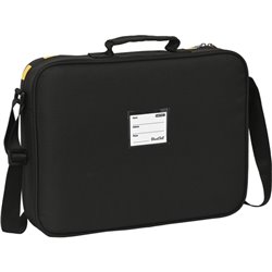 CARTERA EXTRAESCOLARES RECICLADO BLACKFIT8 "ZONE"