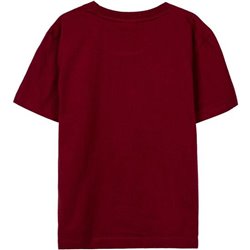 CAMISETA CORTA SINGLE JERSEY HARRY POTTER DARK RED