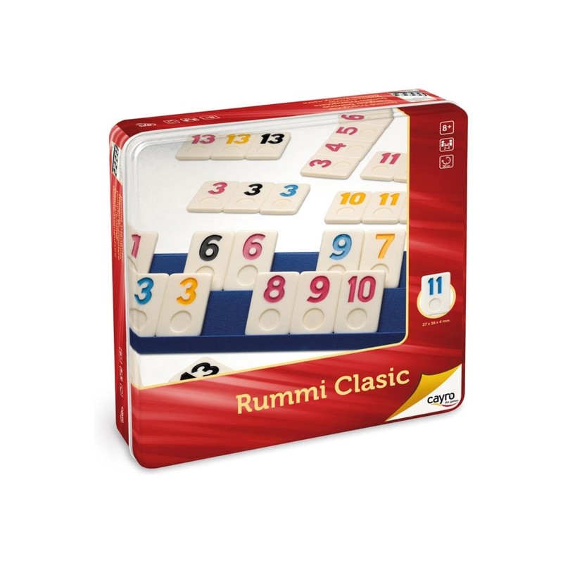 RUMMI CLASIC EN CAJA METAL 27X27