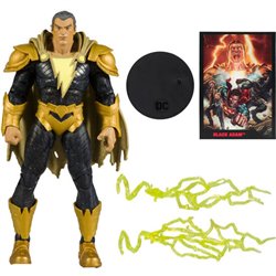 FIGURA BLACK ADAM + COMIC BLACK ADAM DC COMICS 17CM