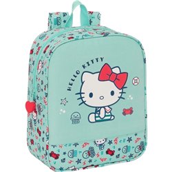 MOCHILA GUARDERIA ADAPT.CARRO HELLO KITTY "SEA LOVERS"