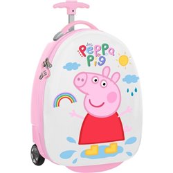 TROLLEY INFANTIL 16" PEPPA PIG "ICE CREAM"