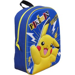 MOCHILA 3D PIKACHU POKEMON 30CM