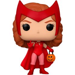 FIGURA POP MARVEL WANDAVISION WANDA HALLOWEEN