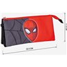 ESTUCHE PORTATODO 3 COMPARTIMENTOS SPIDERMAN BLACK