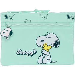 PORTATODO GDE. 2 CREMALLERAS SNOOPY "GROOVY"