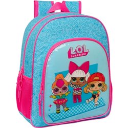 MOCHILA JUNIOR ADAPT.CARRO LOL SURPRISE! "DIVAS"