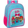 MOCHILA JUNIOR ADAPT.CARRO LOL SURPRISE! "DIVAS"