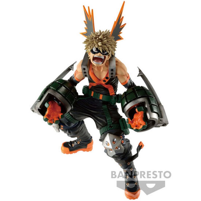 FIGURA THE KATSUKI BAKUGO SUPER MASTER STARS BANPRESTO CHRONICLE MY HERO ACADEMIA 20CM