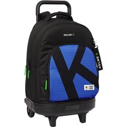 MOCHILA GDE. C/RUEDAS COMPACT EXTRAIBLE KELME "ROYAL"