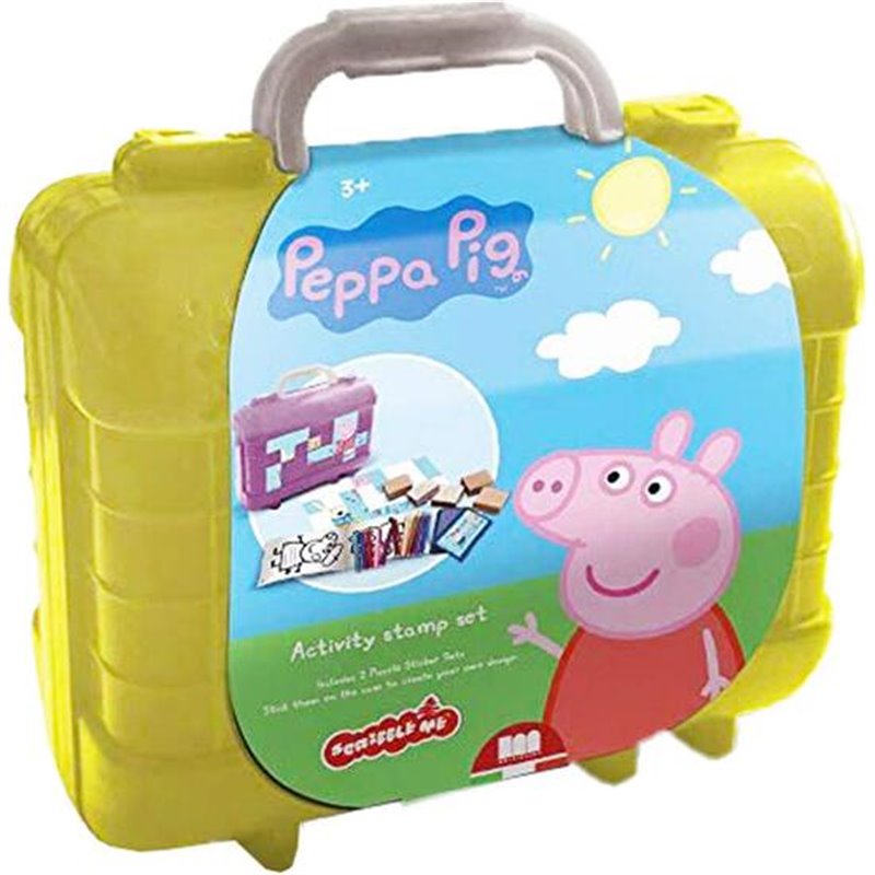 MALETIN PAPELERIA PEPPA PIG 19PZS