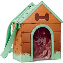 BOLSO LENTICULAR I HEART DOGS DOG HOUSE DISNEY LOUNGEFLY