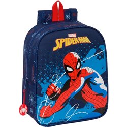 MOCHILA GUARDERIA ADAPT.CARRO SPIDER-MAN "NEON"