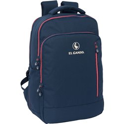 MOCHILA PORTATIL 15,6"+TABLET+USB EL GANSO "CLASSIC"