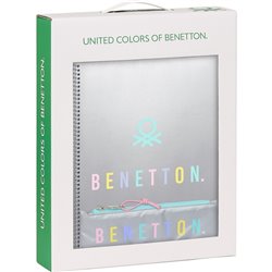 SET DE REGALO PQÑO. BENETTON "SILVER"