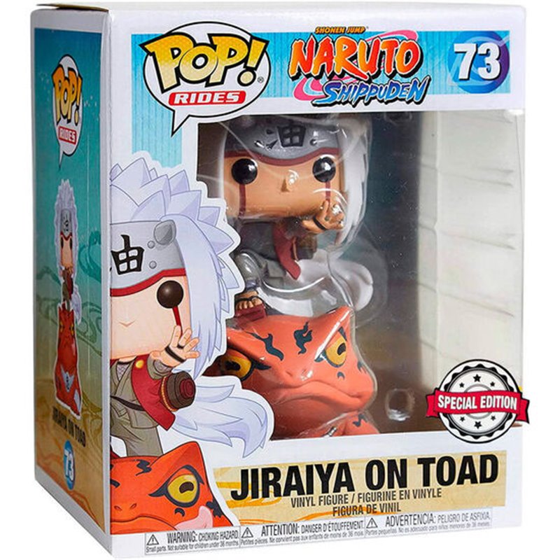 FIGURA POP NARUTO SHIPPUDEN JIRAIYA ON TOAD EXCLUSIVE