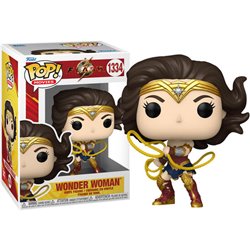 FIGURA POP DC COMICS THE FLASH WONDER WOMAN