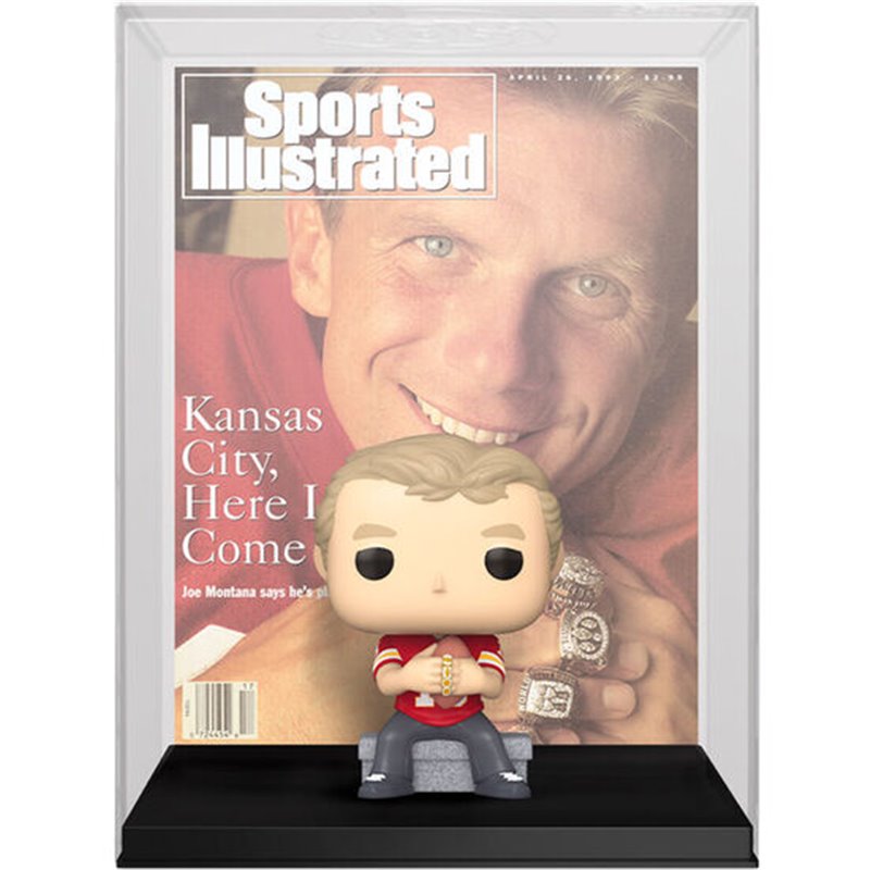 FIGURA POP COVER SPORTS ILLUSTRATED JOE MONTANA