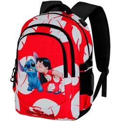 MOCHILA KISS STITCH DISNEY 44CM ADAPTABLE